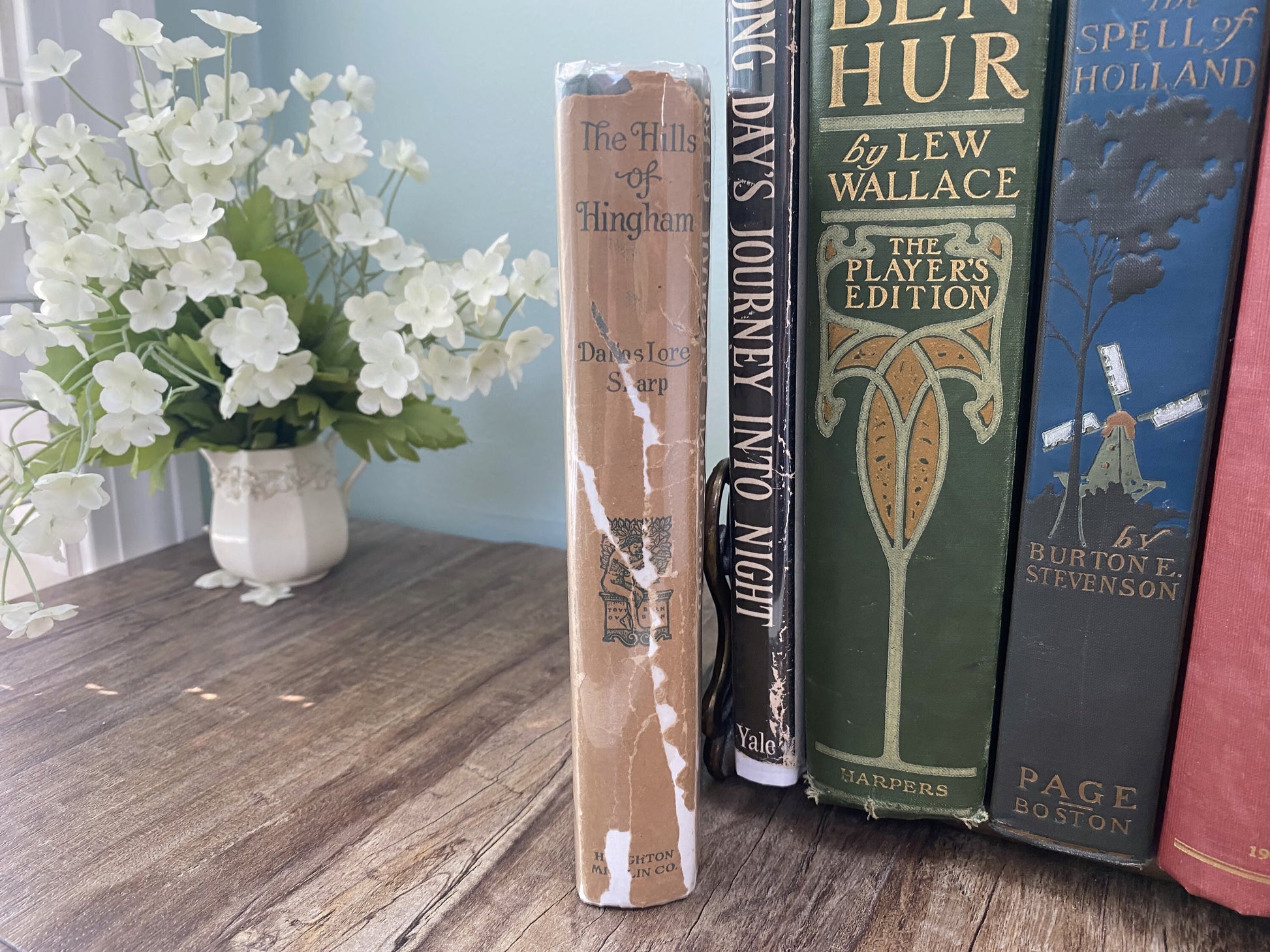 Antique First Edition Book "The Hills of Hingham" by Dallas Lore Sharp at Duckwells