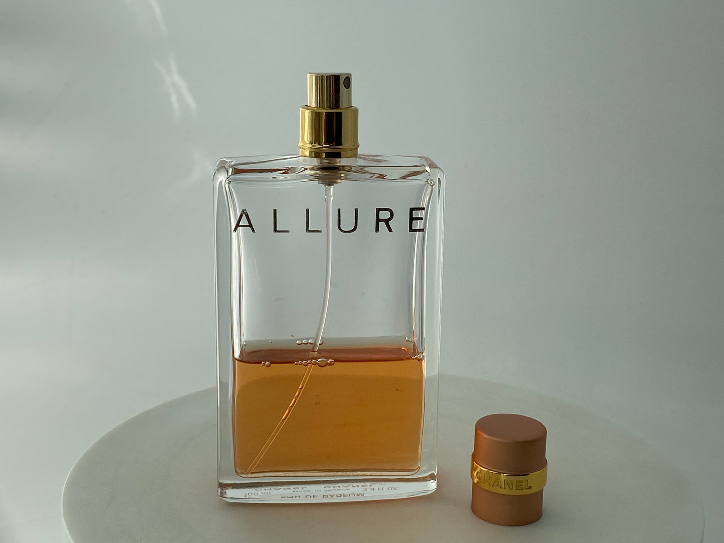 Vintage Chanel Allure Spray Eau de Parfum 100ml 1/4 Full Bottle at Duckwells