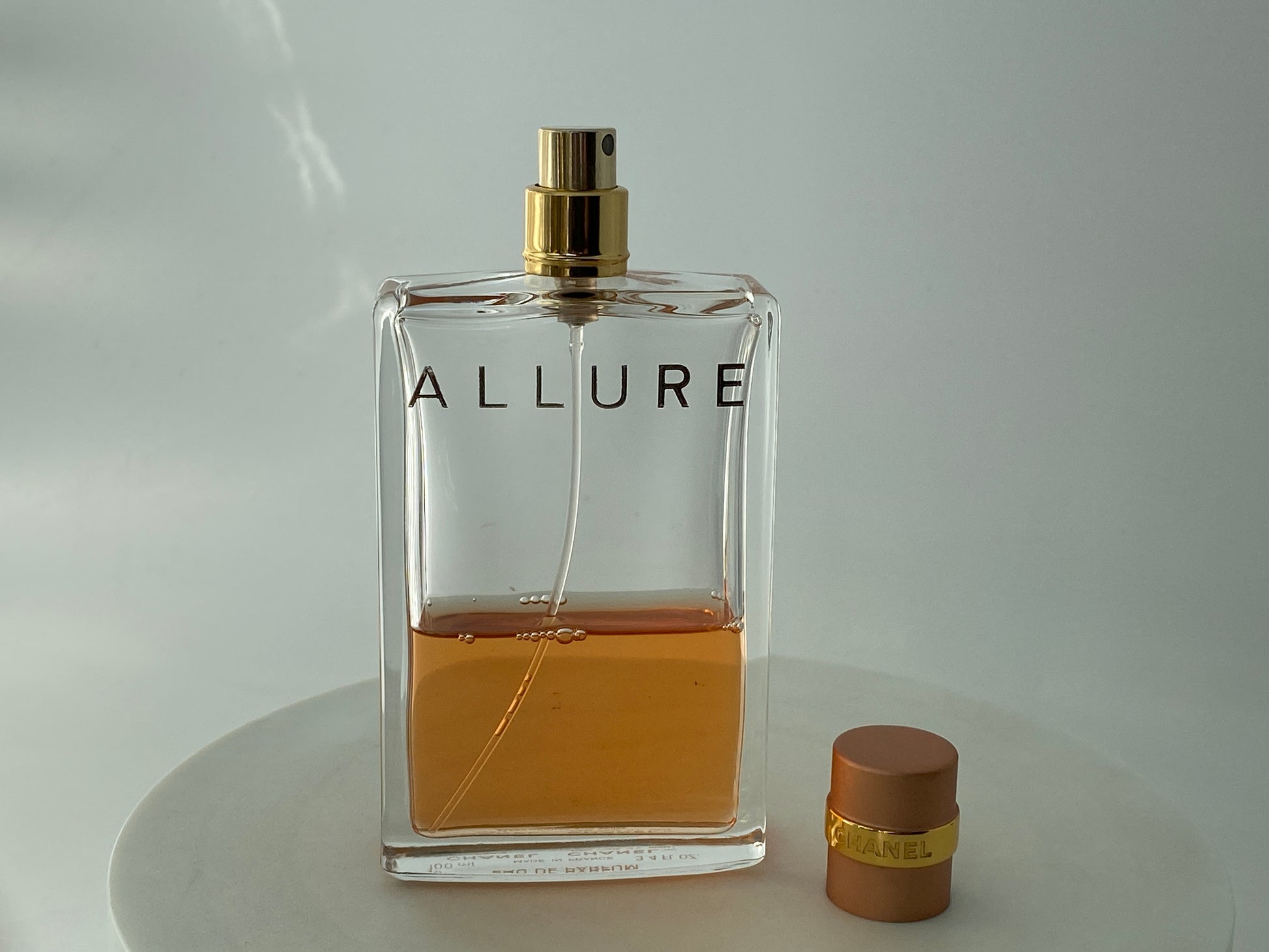 Vintage Chanel Allure Spray Eau de Parfum 100ml 1/4 Full Bottle at Duckwells