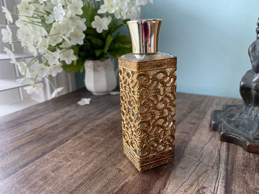 Mid Century Vanity  Perfume Bottle - Duckwells