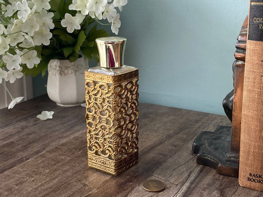 Mid Century Vanity  Perfume Bottle - Duckwells