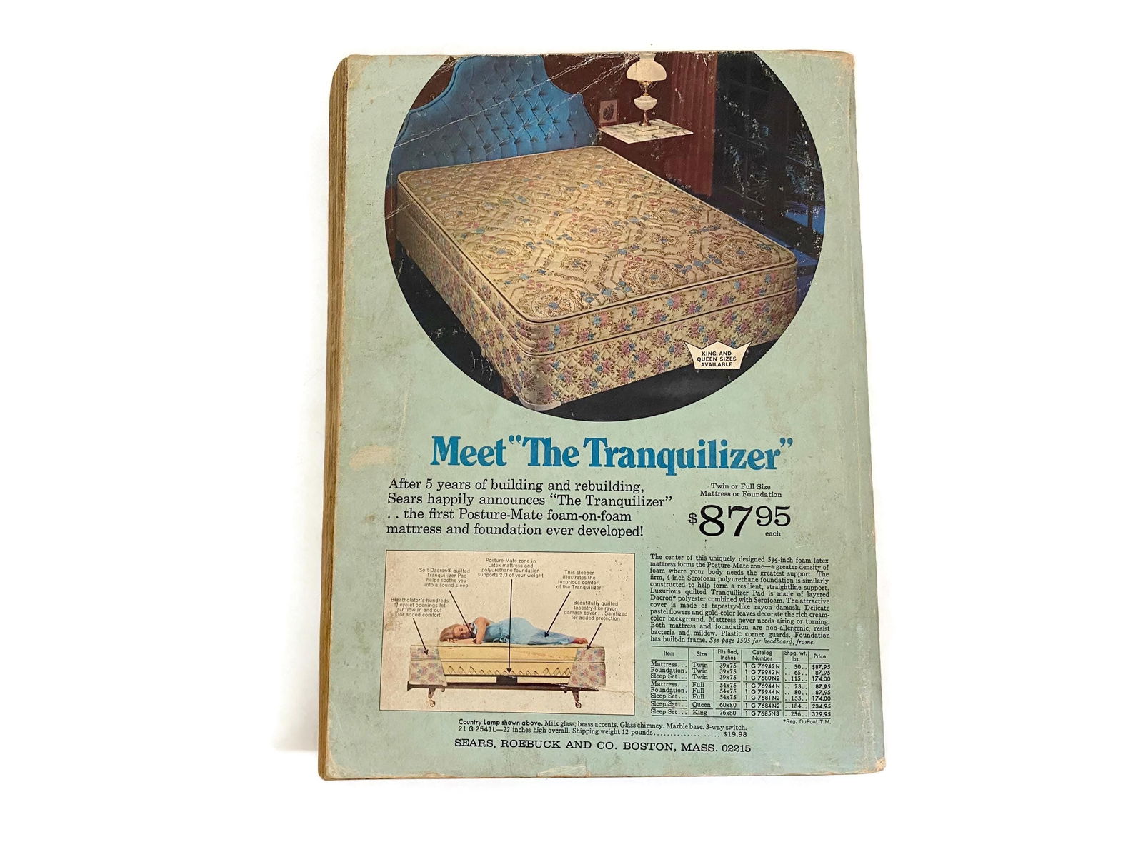 Midcentury 1969 Sears Roebuck Fall and Winter Catalog Duckwells