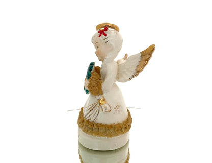 Midcentury Ceramic Birthday Angel December by ART Japan - Duckwells