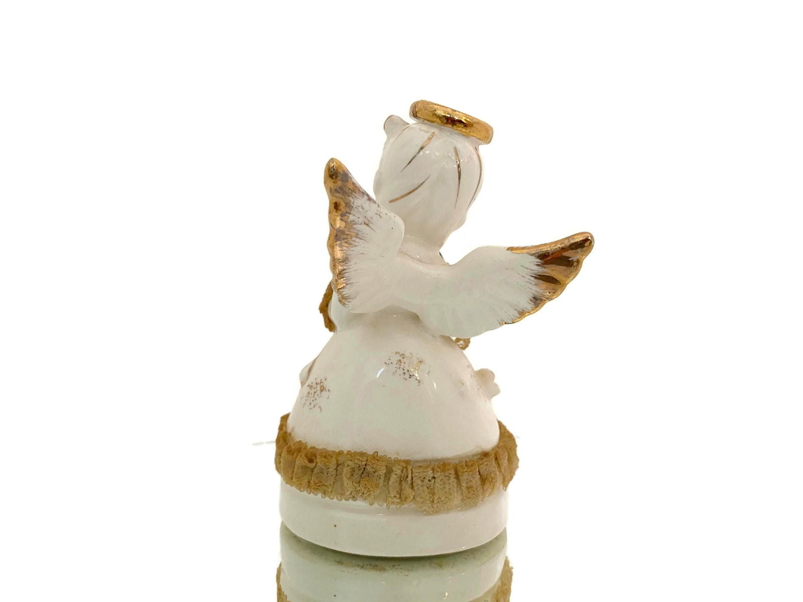 Midcentury Ceramic Birthday Angel December by ART Japan - Duckwells