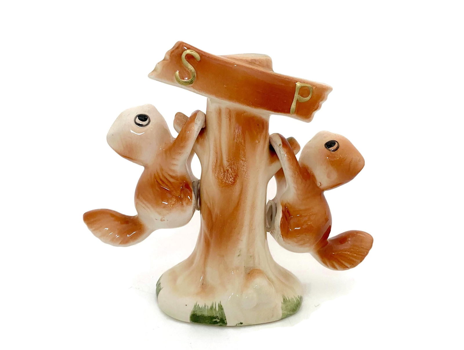 Midcentury Ceramic Chipmunk Salt and Pepper Shaker Set - Duckwells
