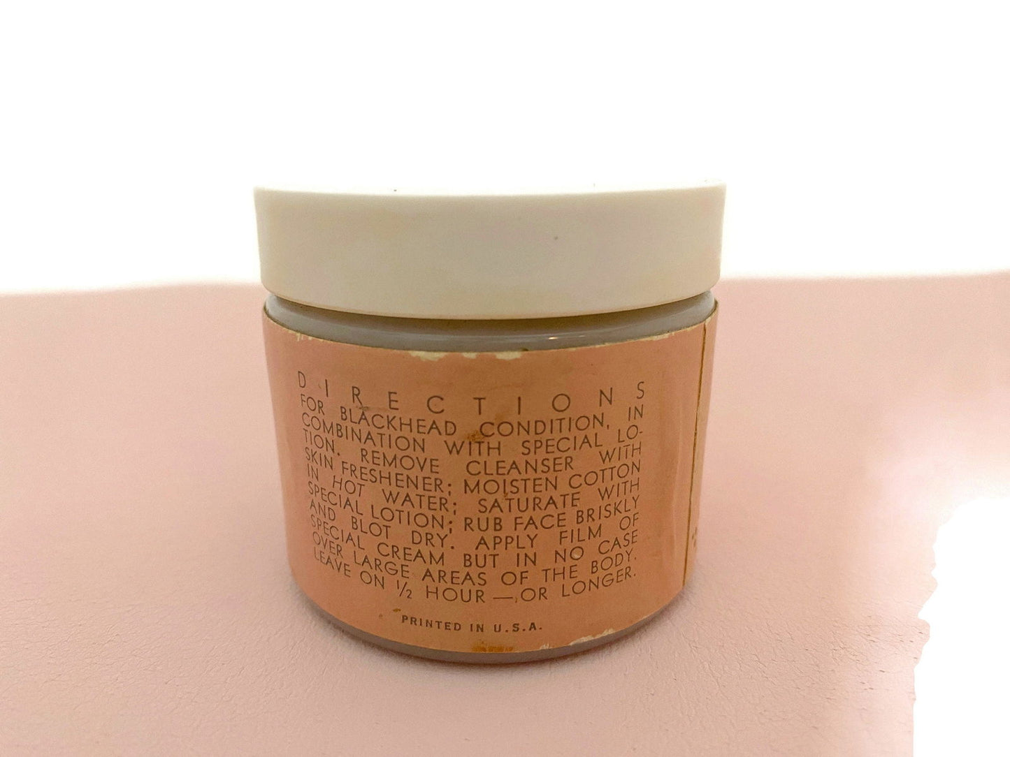Midcentury Charles of the Ritz Special Cream Jar - Duckwells