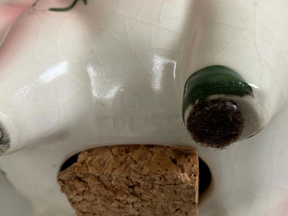 Midcentury Christmas Ceramic Piggy Bank by Kreiss - Duckwells