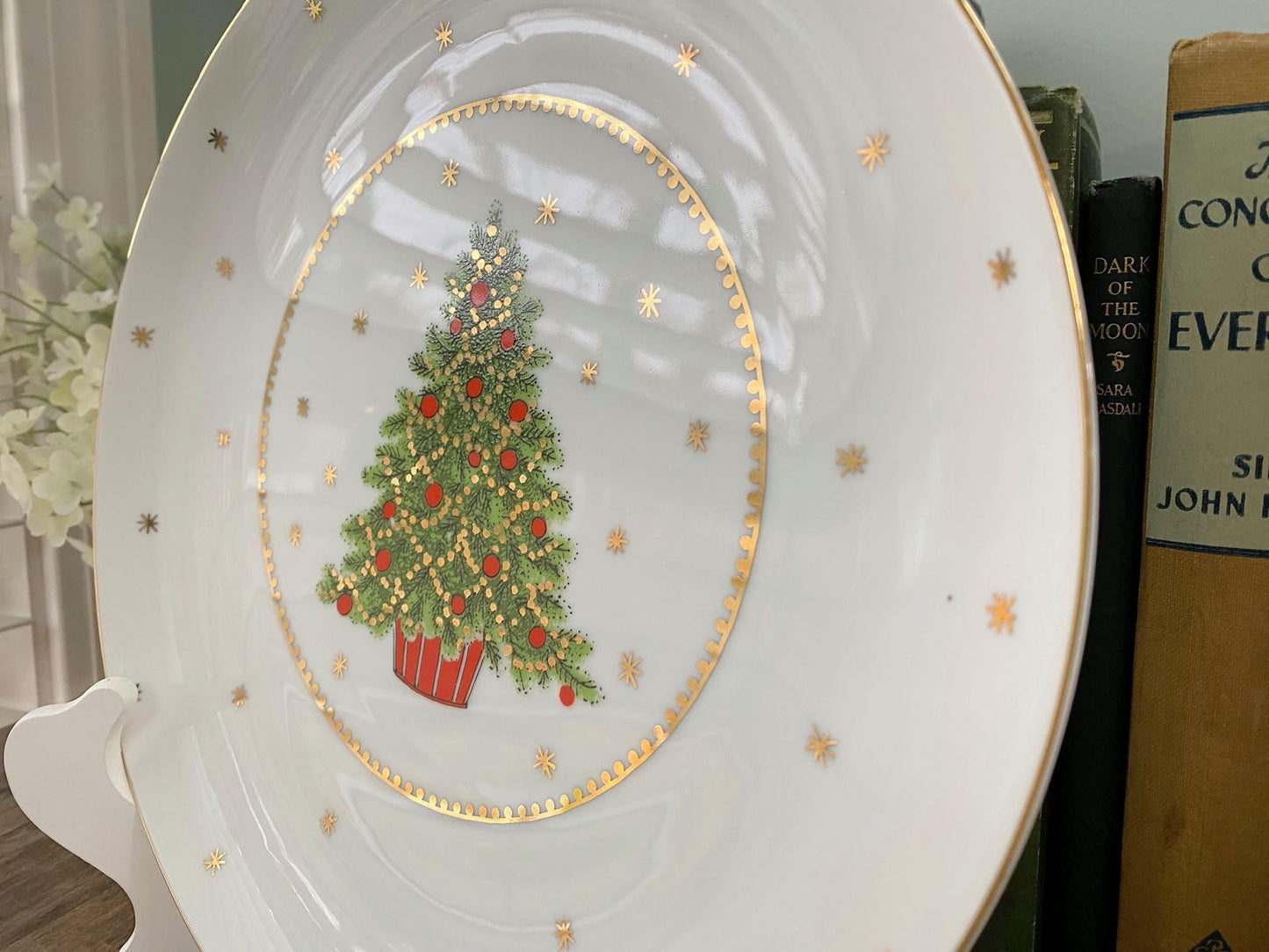 Midcentury Christmas Plate - Duckwells