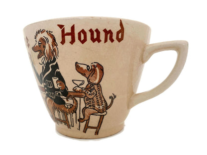 Midcentury Coffee Hound Oversized Ceramic Mug - Duckwells