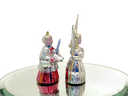 Midcentury Plastic Christmas Ornaments by Bradford - Duckwells