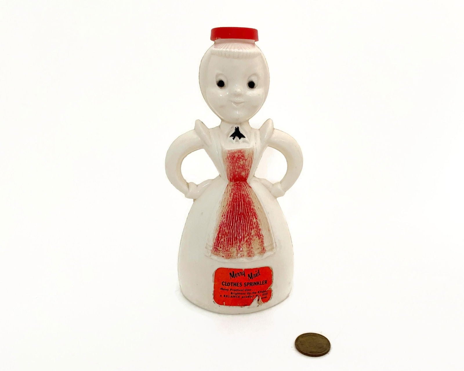 Midcentury Plastic Merry Maid Clothes Sprinkler - Duckwells