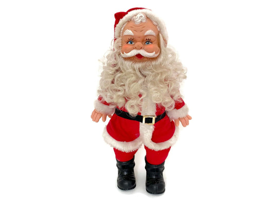 Midcentury Santa Claus Doll Vintage Holiday Decor at Duckwells