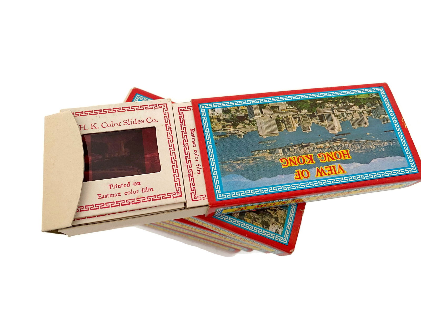 Midcentury View of Hong Kong Color Slides - Duckwells