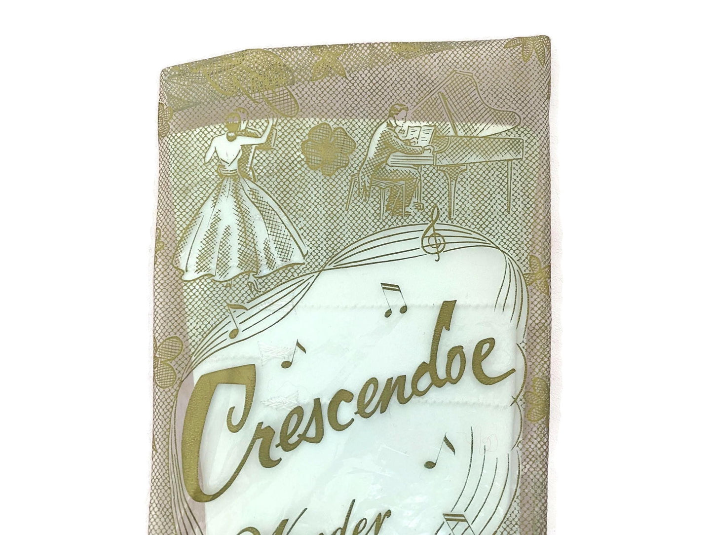 Midcentury White Gloves by Crescendoe Size 7 1/2 - Duckwells