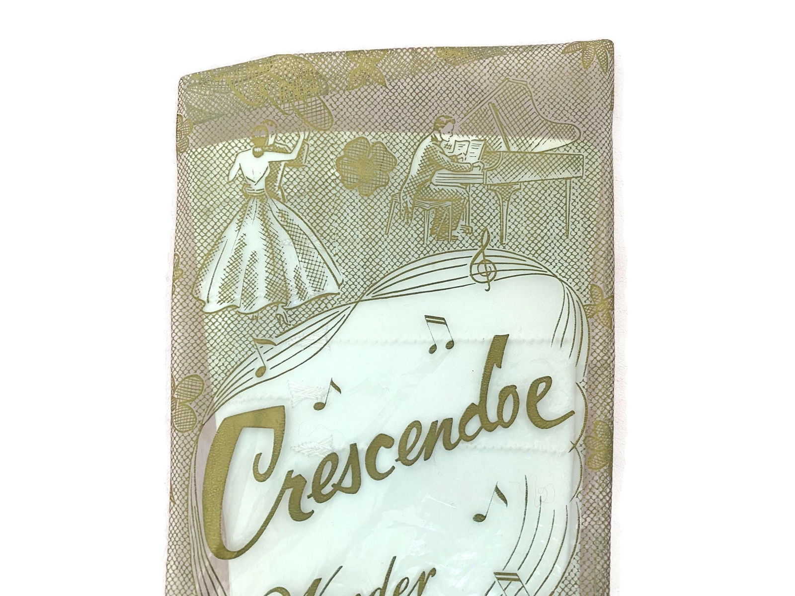 Midcentury White Gloves by Crescendoe Size 7 1/2 - Duckwells
