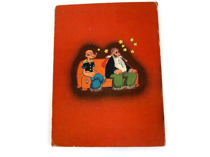 Vintage 1937 Popeye Story Book - Duckwells