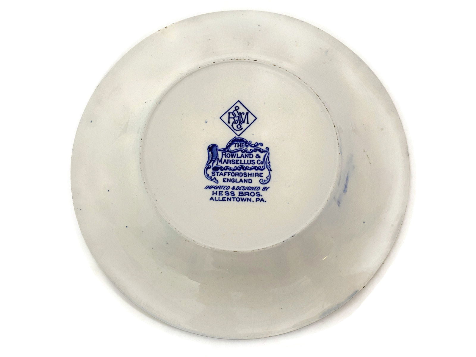 Vintage Allentown Pennsylvania Historical Plate - Duckwells