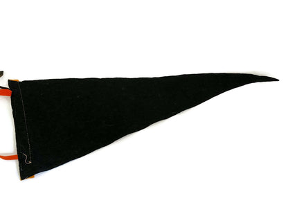 Vintage Beverly High School Football Pennant - Midcentury Sports Felt Souvenir - Duckwells