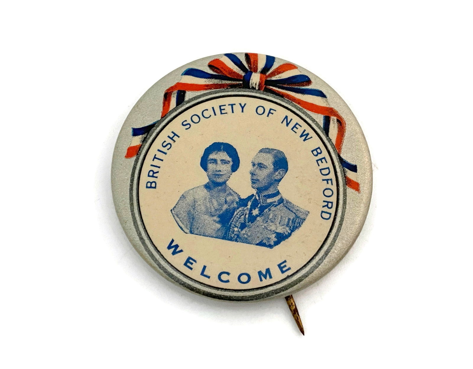 Vintage British Society of Fall River Lapel Pin - Duckwells