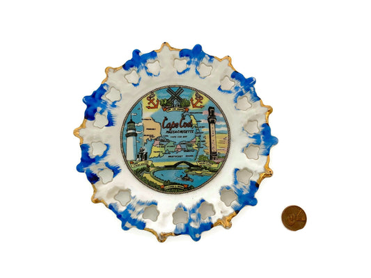 Vintage Cape Cod Massachusetts Small Plate - Duckwells