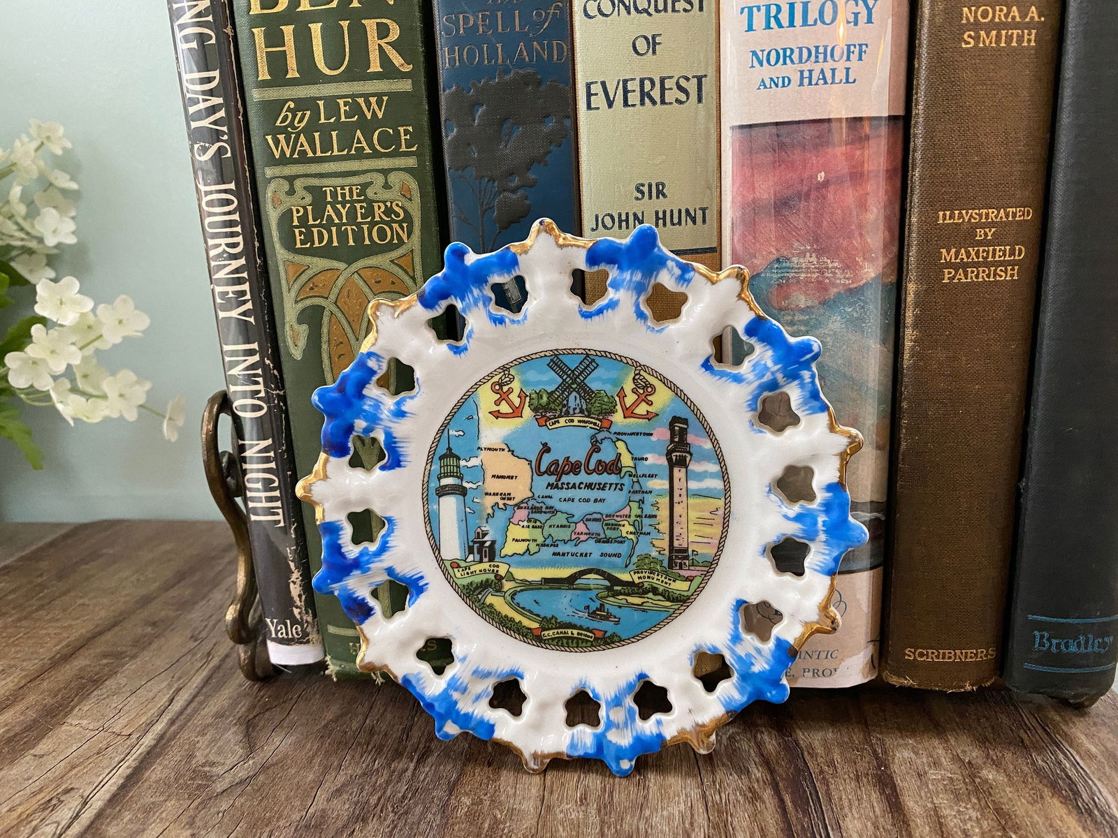 Vintage Cape Cod Massachusetts Small Plate - Duckwells