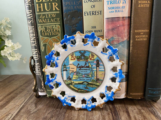 Vintage Cape Cod Massachusetts Small Plate - Duckwells