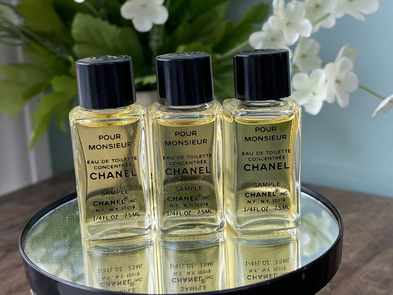 Vintage Chanel Pour Monsieur Eau de Toilette Concentrate Bottles - Duckwells