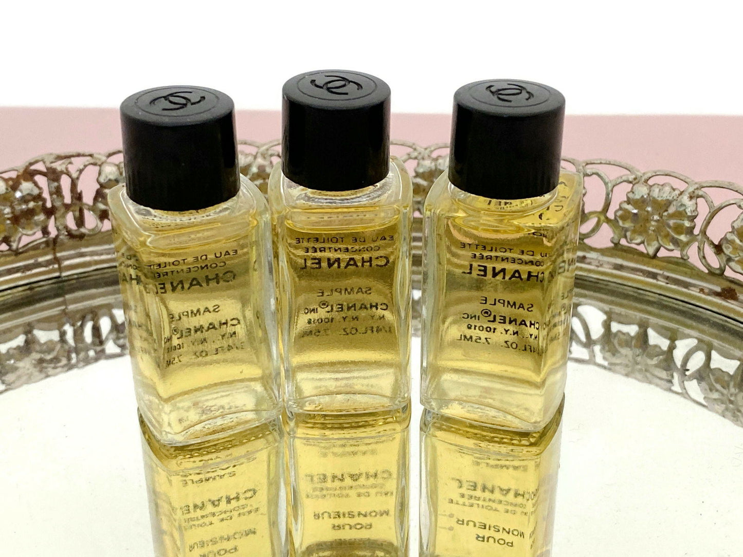 Vintage Chanel Pour Monsieur Eau de Toilette Concentrate Bottles - Duckwells