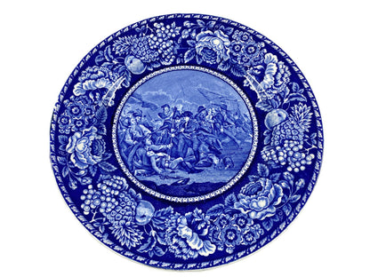 Vintage Charlestown Massachusetts Staffordshire Plate - Duckwells