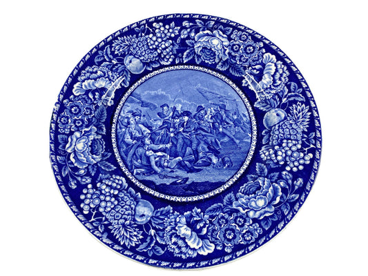 Vintage Charlestown Massachusetts Staffordshire Plate - Duckwells