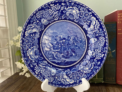 Vintage Charlestown Massachusetts Staffordshire Plate - Duckwells