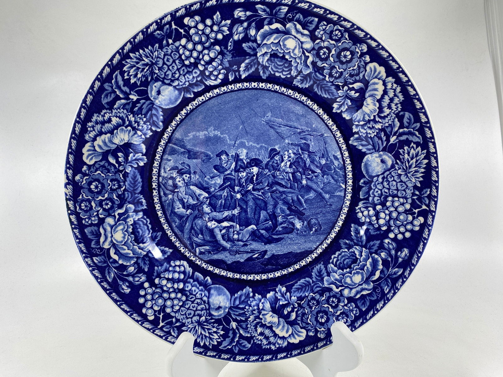 Vintage Charlestown Massachusetts Staffordshire Plate - Duckwells