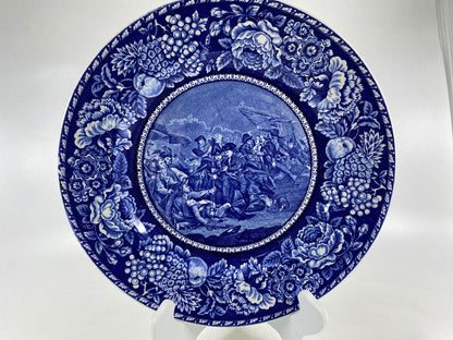 Vintage Charlestown Massachusetts Staffordshire Plate - Duckwells