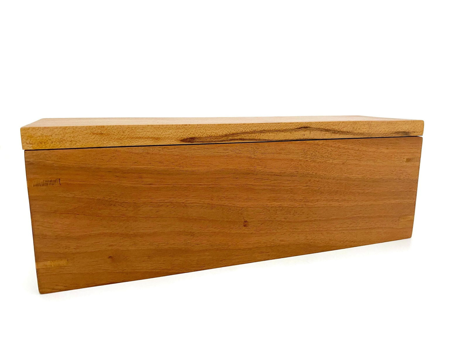 Vintage Cherry Wood Storage Box - Duckwells
