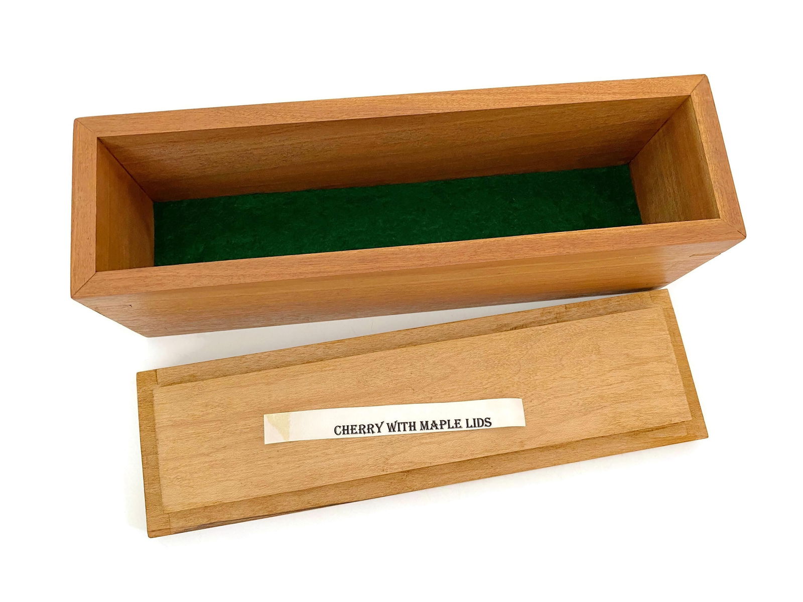 Vintage Cherry Wood Storage Box - Duckwells
