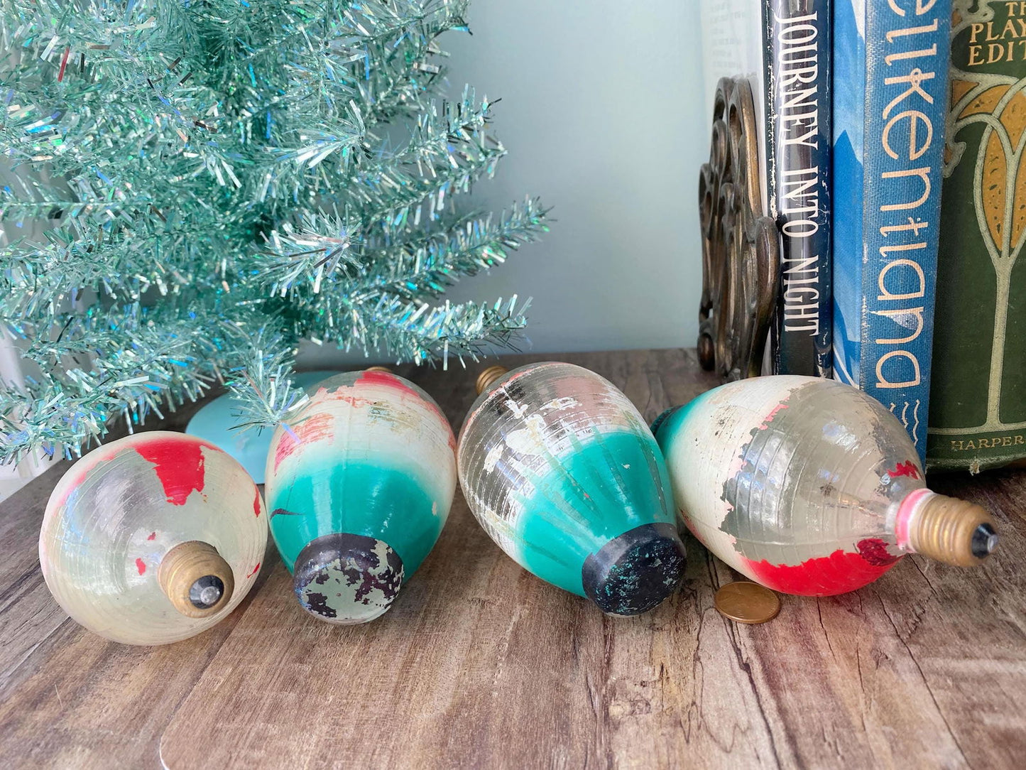 Vintage Chinese Lantern Christmas Bulbs - Duckwells