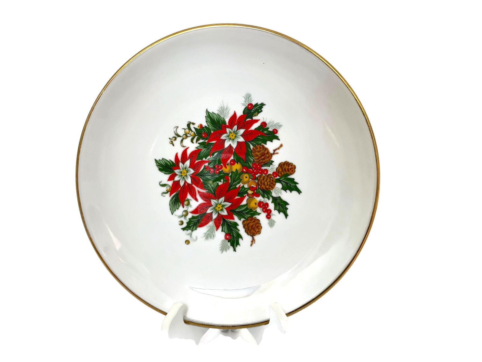 Vintage Christmas Plate by CM 1814  Hutschenreuther - Duckwells