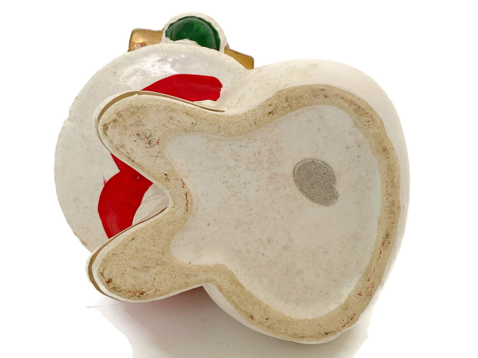Vintage Christmas Santa Claus Ceramic Planter by Napco - Duckwells