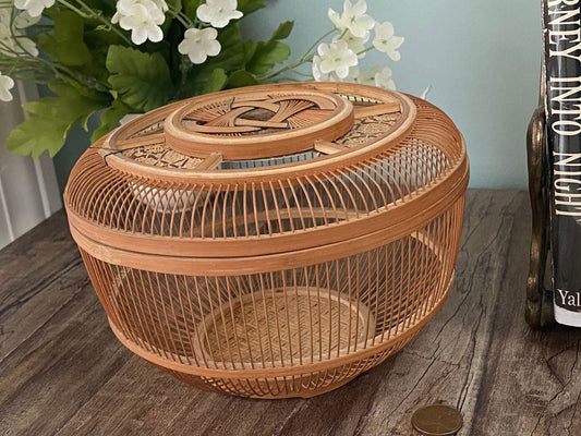 Vintage Decorative Basket at Duckwells