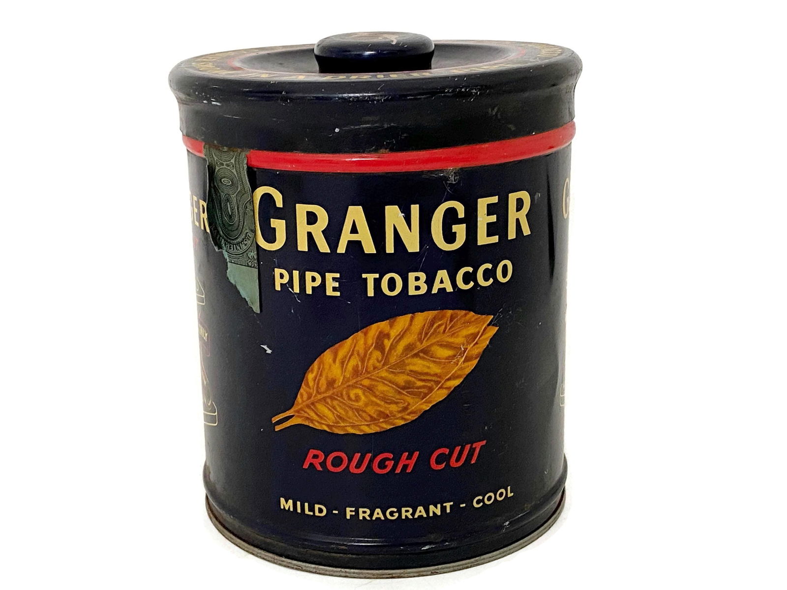 Vintage Granger Tobacco Tin with Handled Lid - Duckwells