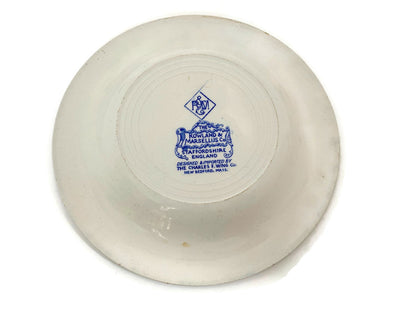 Vintage Historical New Bedford Massachusetts Souvenir Plate - Duckwells