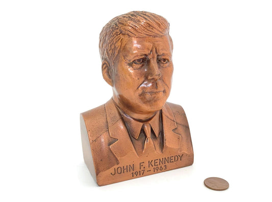 Vintage John F. Kennedy Coin Bank by Banthrico at Duckwells