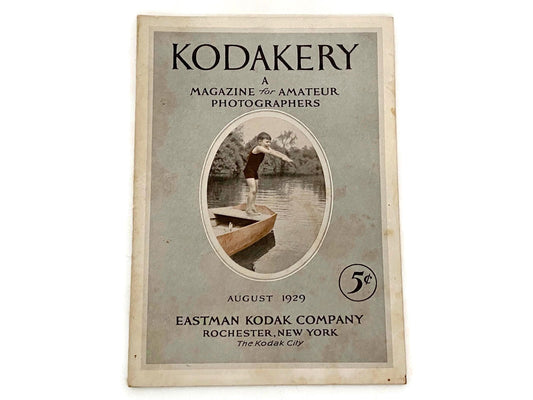 Vintage Kodakery Magazine for Amateur Photographers 1929 at Duckwells