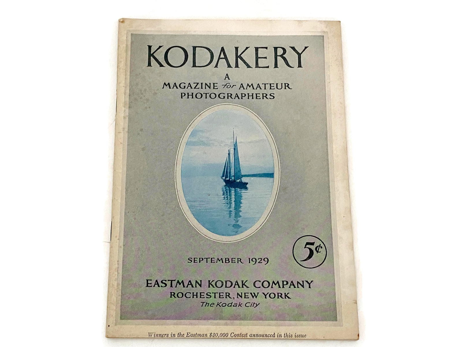 Vintage Kodakery Magazine for Amateur Photographers September 1929 - Duckwells