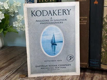 Vintage Kodakery Magazine for Amateur Photographers September 1929 - Duckwells