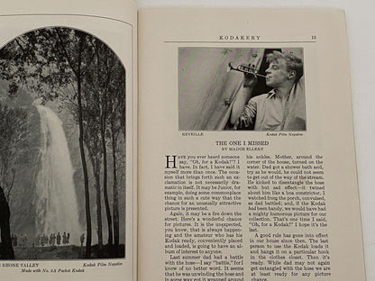 Vintage Kodakery Magazine for Amateur Photographers September 1929 - Duckwells