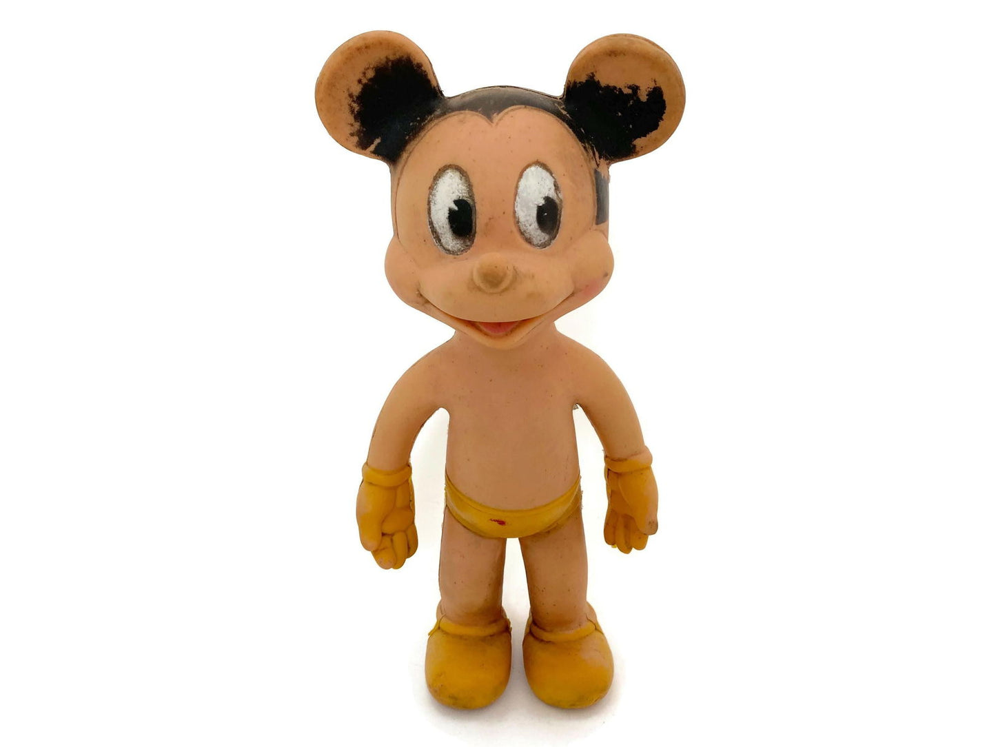 Vintage Mickey Mouse Squeeze Toy by Sun Rubber Company - Duckwells