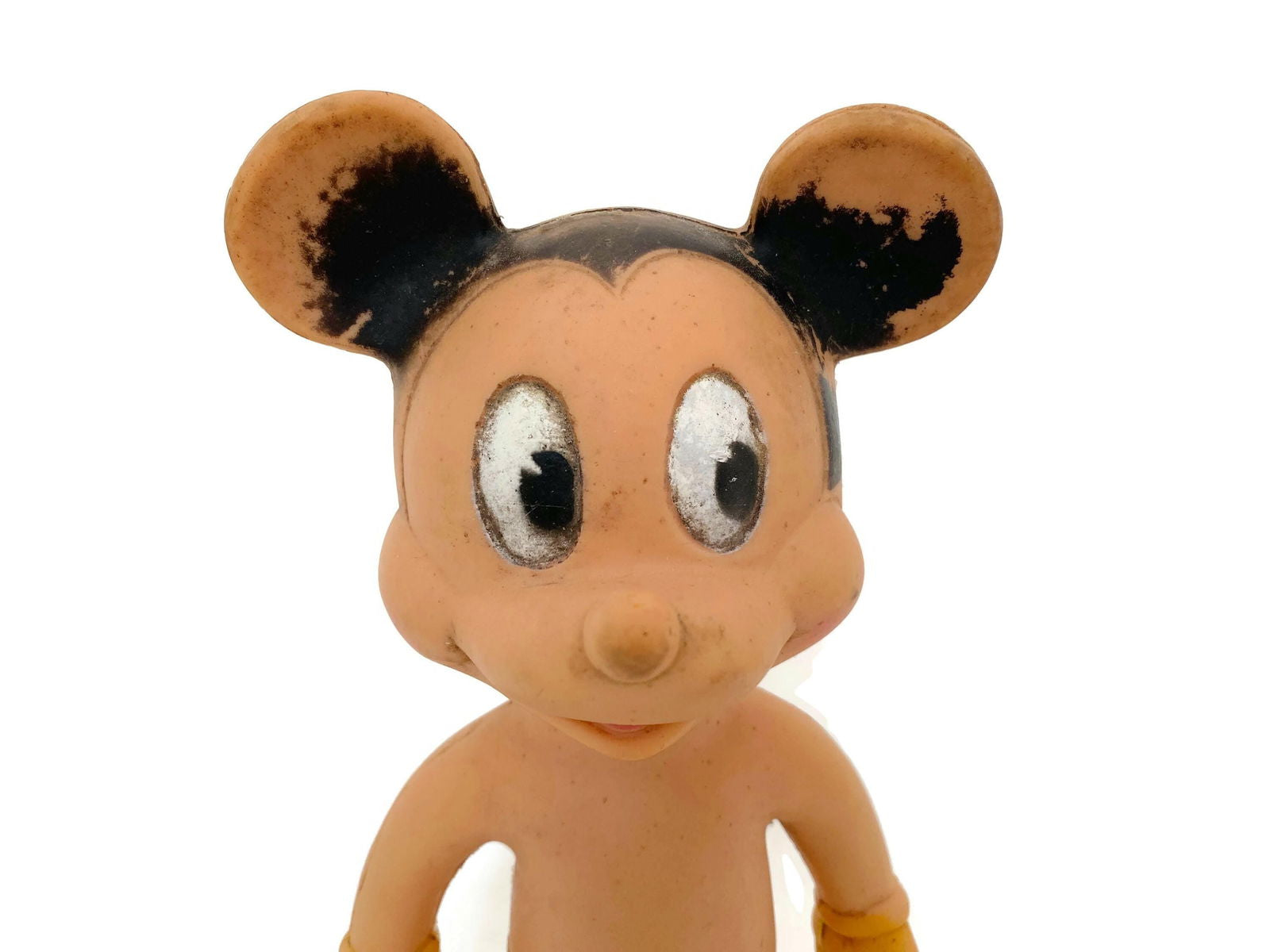Vintage Mickey Mouse Squeeze Toy by Sun Rubber Company - Duckwells