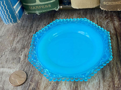 Vintage Pairpoint Glass Cup Plate - Duckwells