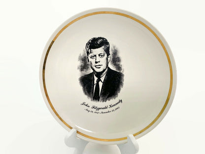 Vintage President John F. Kennedy Collectible Plate at Duckwells
